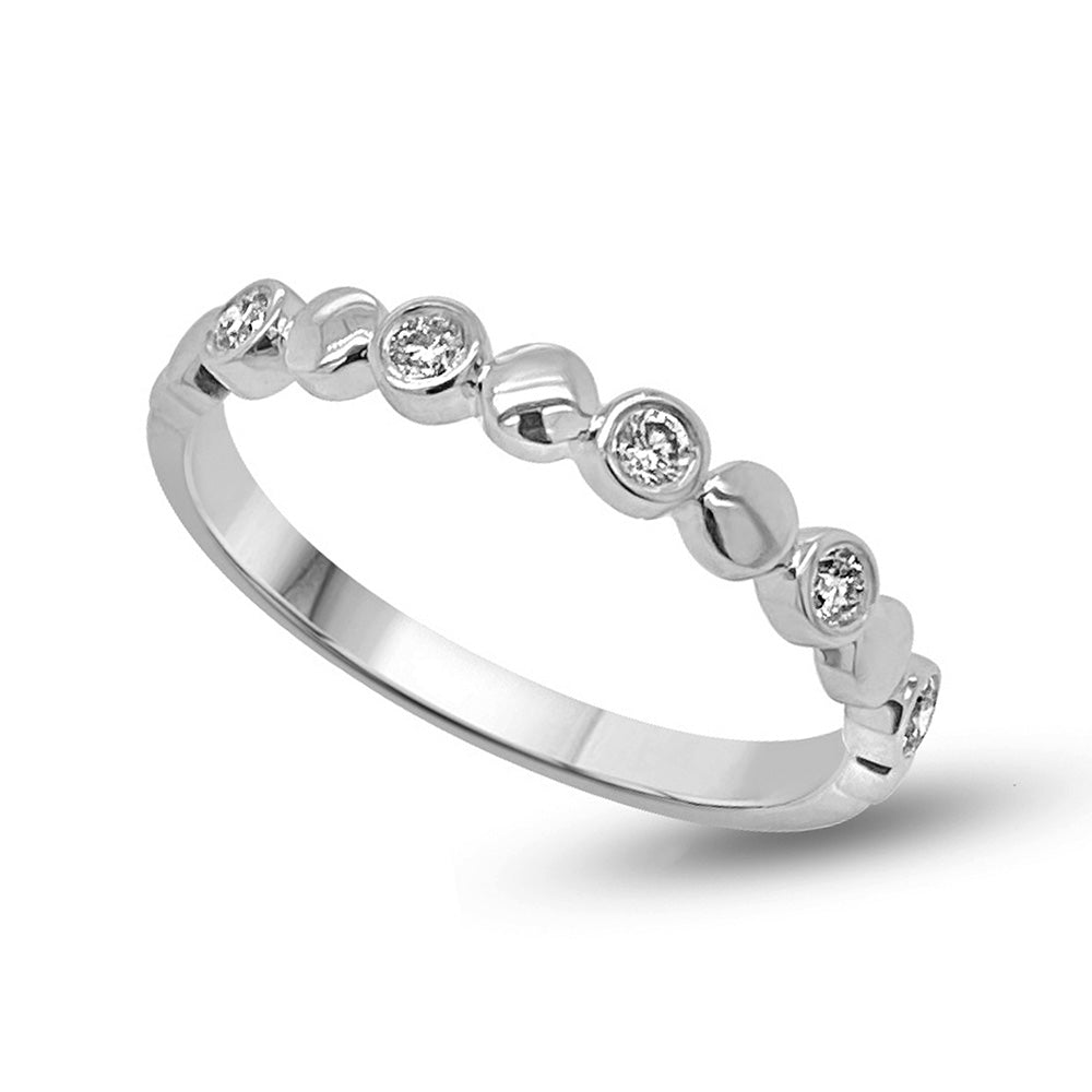 9k Diamond Dress Ring