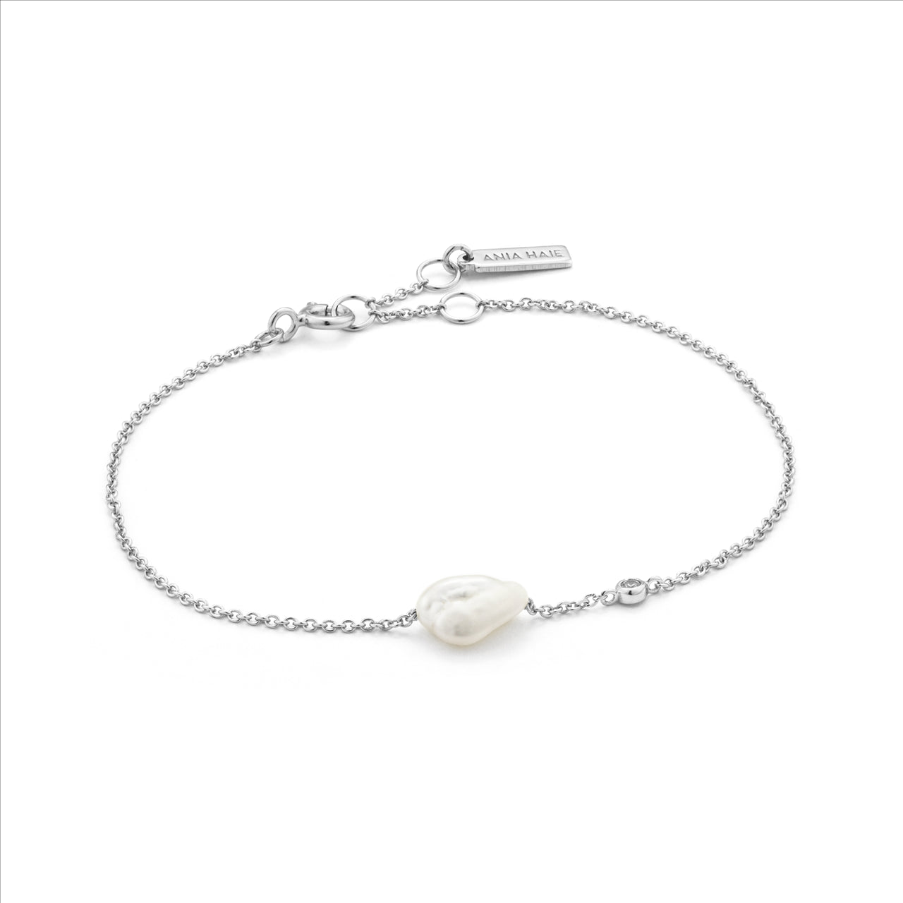 Ania Haie Pearl Bracelet Silver