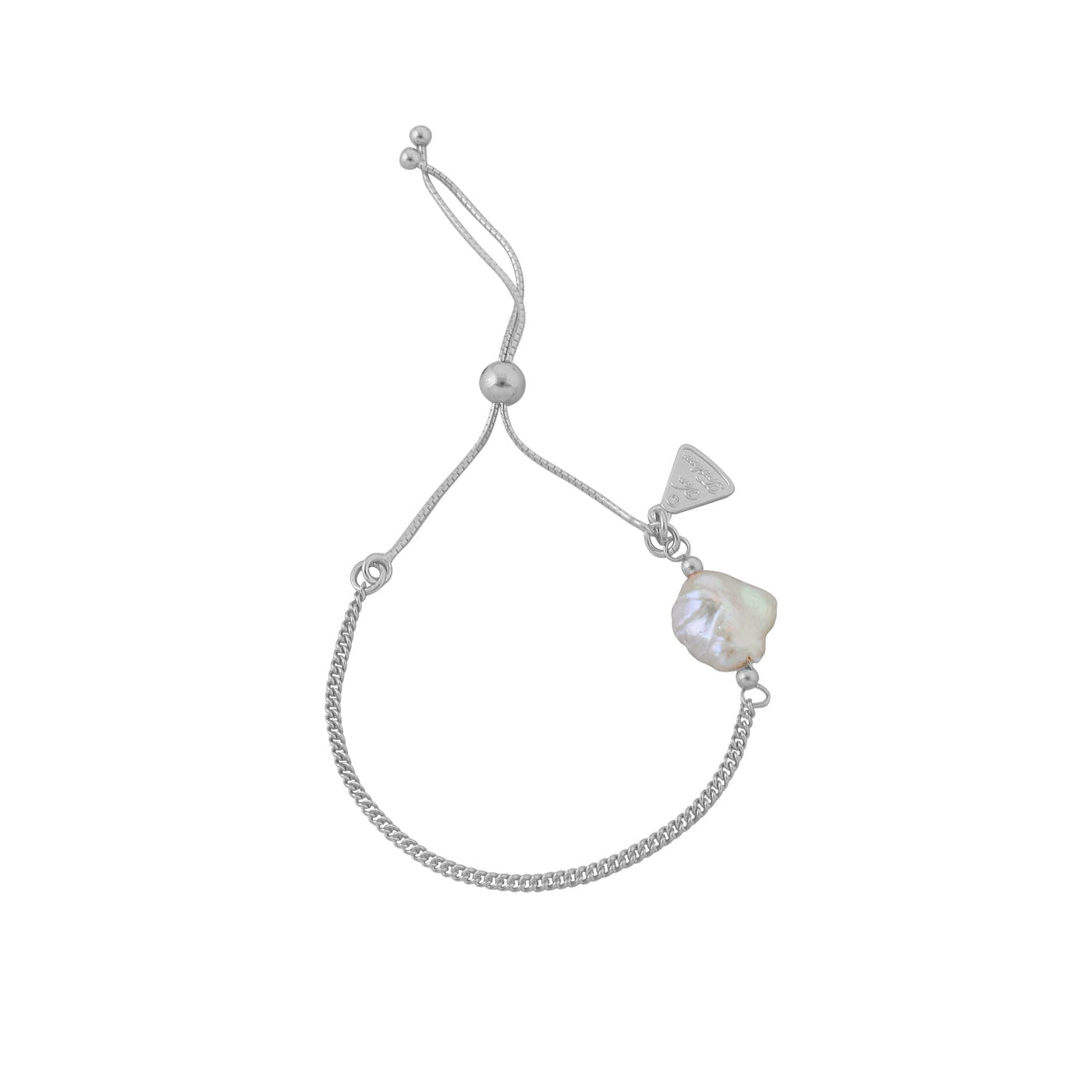 Von Treskow Adjustable keshi pearl bracelet
