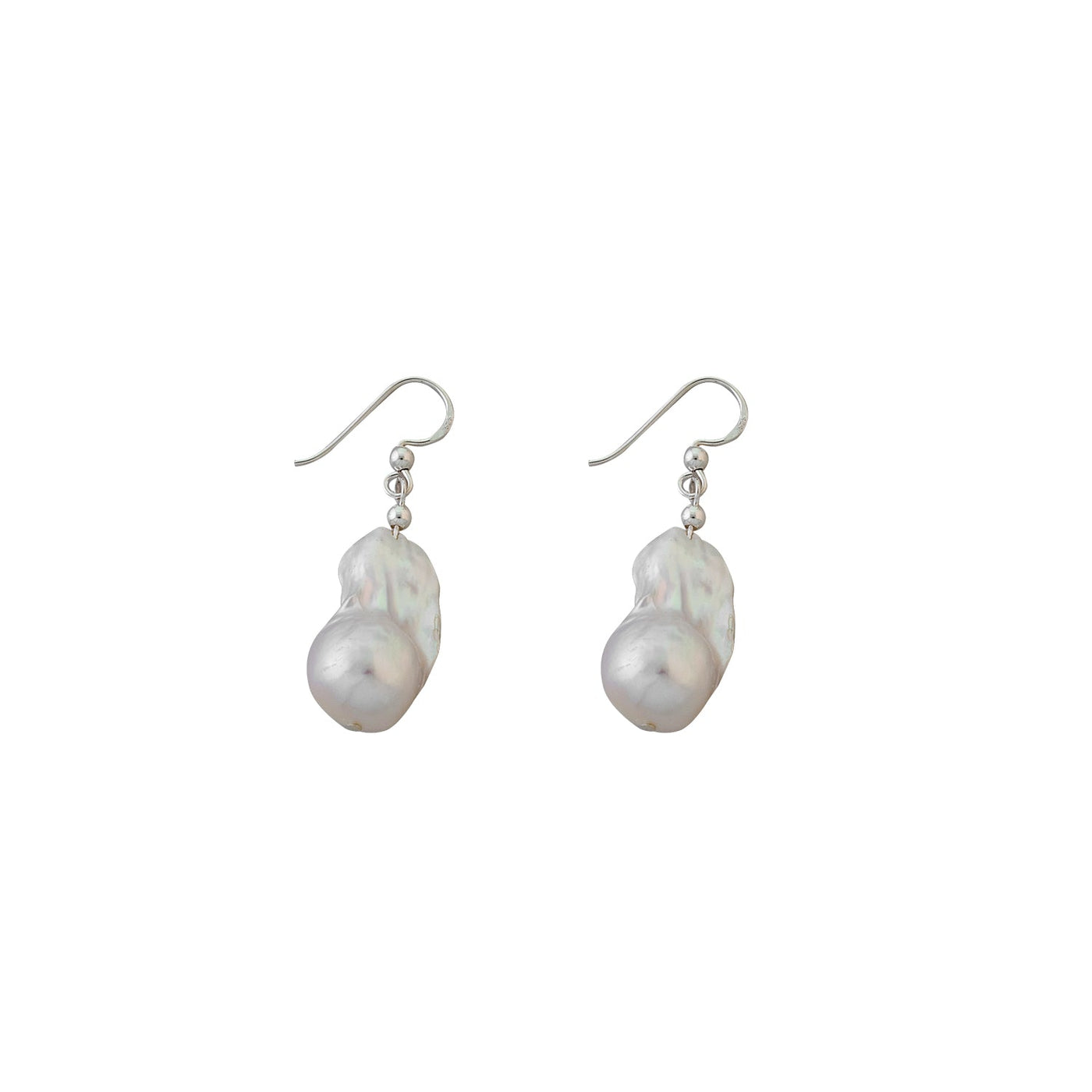 Von Treskow Large baroque pearl earrings
