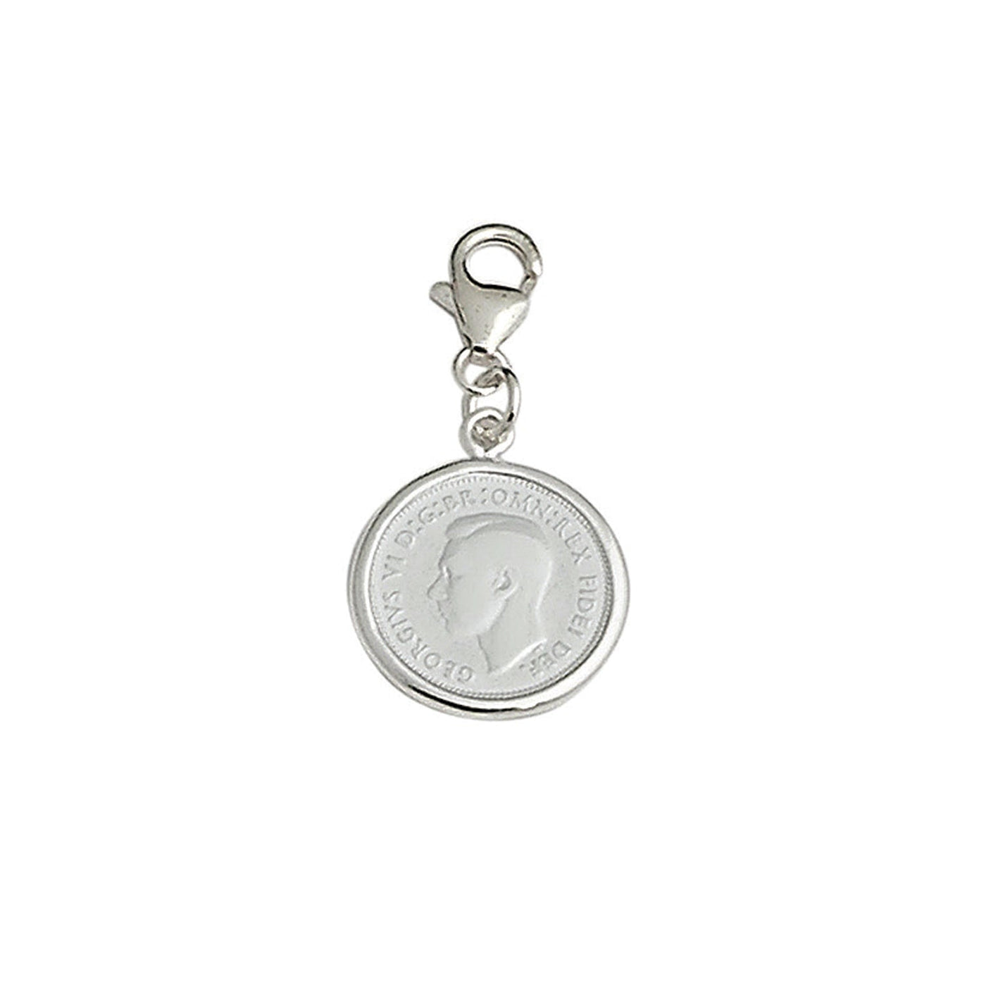 Von Treskow Sixpence coin charm